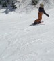 9-Year-Old Snowboarder Stomps 720
