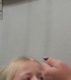 Girl Excited Over Pulled Tooth