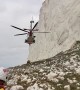 Injured Climber Rescued via Helicopter