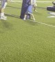 Little Girl Lays the Smackdown on Tackling Dummy