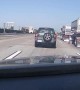 Van Loses Control and Flips on Highway