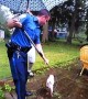 Police rescued blind, deaf & elderly dog from long forgotten cistern