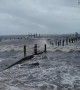 Drone Footage of Tropical Storm Fred in Florida