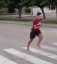 Barefoot Runners Test Car Speedometer