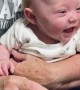 Baby Belly Laughs at Crinkling Water Bottle