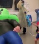 Medical staff helps 5-year-old boy dance off jitters before surgery 
