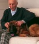 Old man and German Shepherd share special relationship