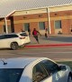 Mom Sings at Son as He Sprints into School