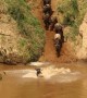 Crocodile Hunts During Wildebeest Migration