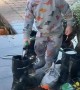 Baby Emery Unlocks Door and Soaks Boots
