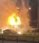 Fireworks Filled Vehicle Ignites in Unplanned Fireworks Spectacular