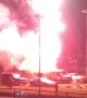 Accident with Van Full of Fireworks