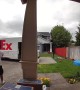 FedEx Delivery Guy Does Push-Ups in Driveway