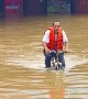 Flood Can't Stop Commuter
