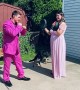 Powder Explodes All Over Wife at Gender Reveal