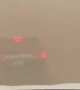 Insane apocalyptical storm totally engulfs vehicles on highway