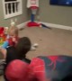 Spider-Man surprises toddler with unsuspected visit 