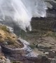 Waterfall Defies Gravity
