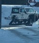 Unique Jeep Specially Suited for Snow