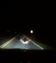 Woman Calmly Warns Boyfriend of Deer on the Road