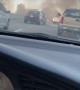 Car Blazes on California Freeway