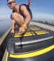 Base Jumping from a Moving Car on Rio-Niteroi Bridge