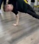 Man Shows off Amazing Dance Skills to Motivate Kids