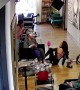 Hairstylist's Stool Suddenly Breaks