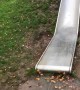 Child Has a Rough Ride Down a Slide