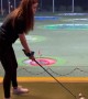 Girlfriend's Golf Swing Goes Wrong