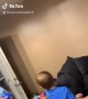 Jumping on Air Mattress Sends Kid Flying