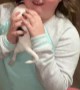 Sisters' Adorable Puppy Surprise