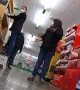 RC Car Inside Supermarket Entertains Employees