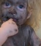 Child Covered in Paint