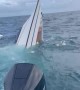 Returning Boats Rescue Vacation Crew From Capsizing