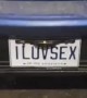 Funny Custom License Plate