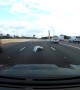Porsche Spins Out on Interstate