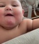 Adorable baby has hilarious conversation with mom