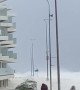Thick sea foam covers Uruguay coast after extratropical cyclone