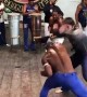 Capoeira Dance Fighting Demonstration
