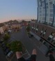 Base Jumpers Flip From Roof Top During an Early Sunrise