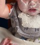 Baby Makes Mess With Yogurt