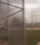 Softball Game Interrupted by Intensely Strong Winds