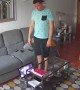Cat Pulls Laptop off Coffee Table on Accident