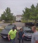 Door to Door Salesmen Shotguns a Beer and Nearly Passes Out