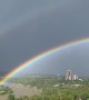 Mesmerizing rainbow caught on camera in Edmonton, Canada  