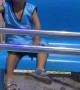 Child Just Chills on Amusement Park Ride