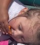 Feeding Her Best Friend Cheetos