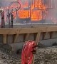 New Construction Goes Up in Flames