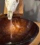Deer Skull Bathroom Faucet